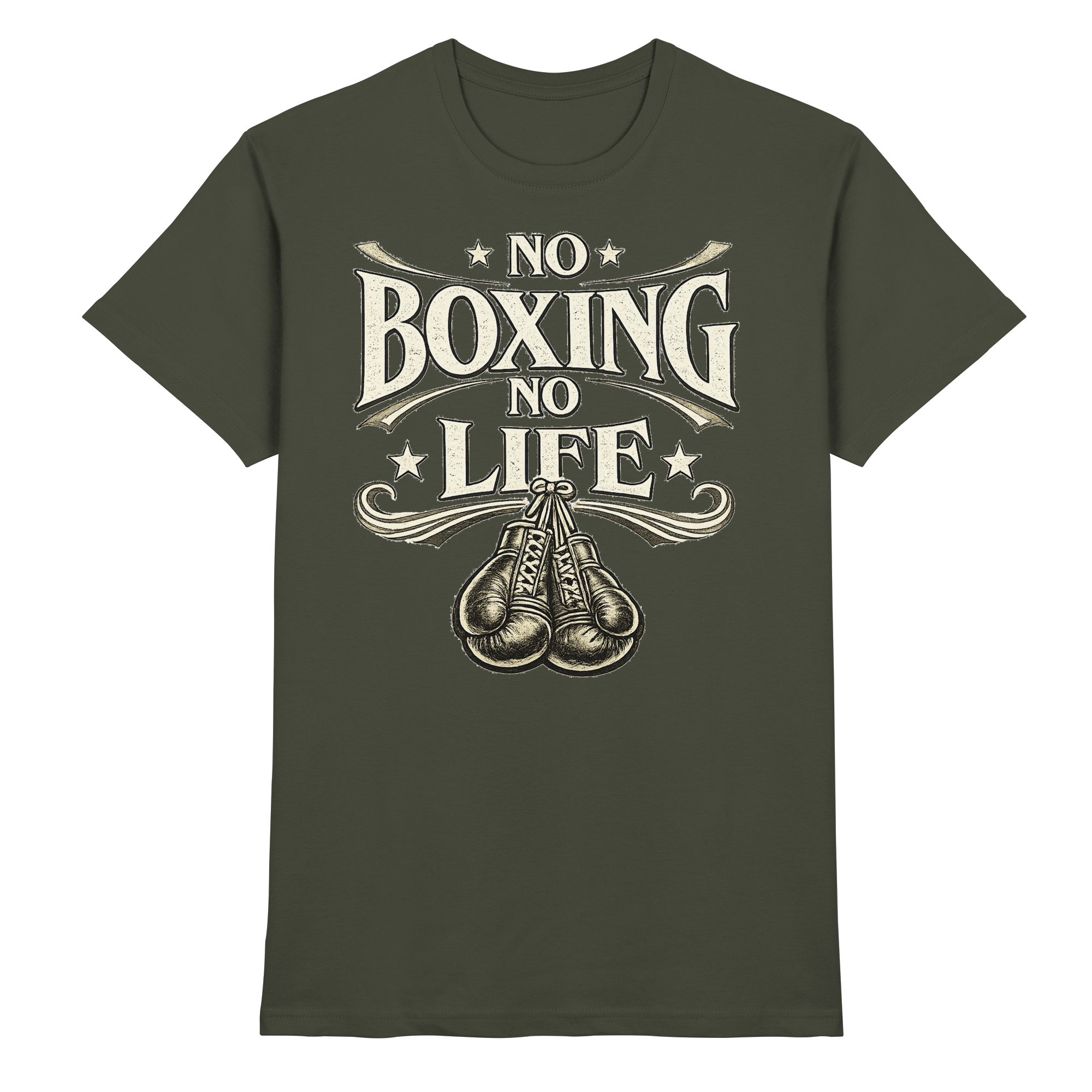 Boxsport NO BOXING NO LIFE - Premium Shirt