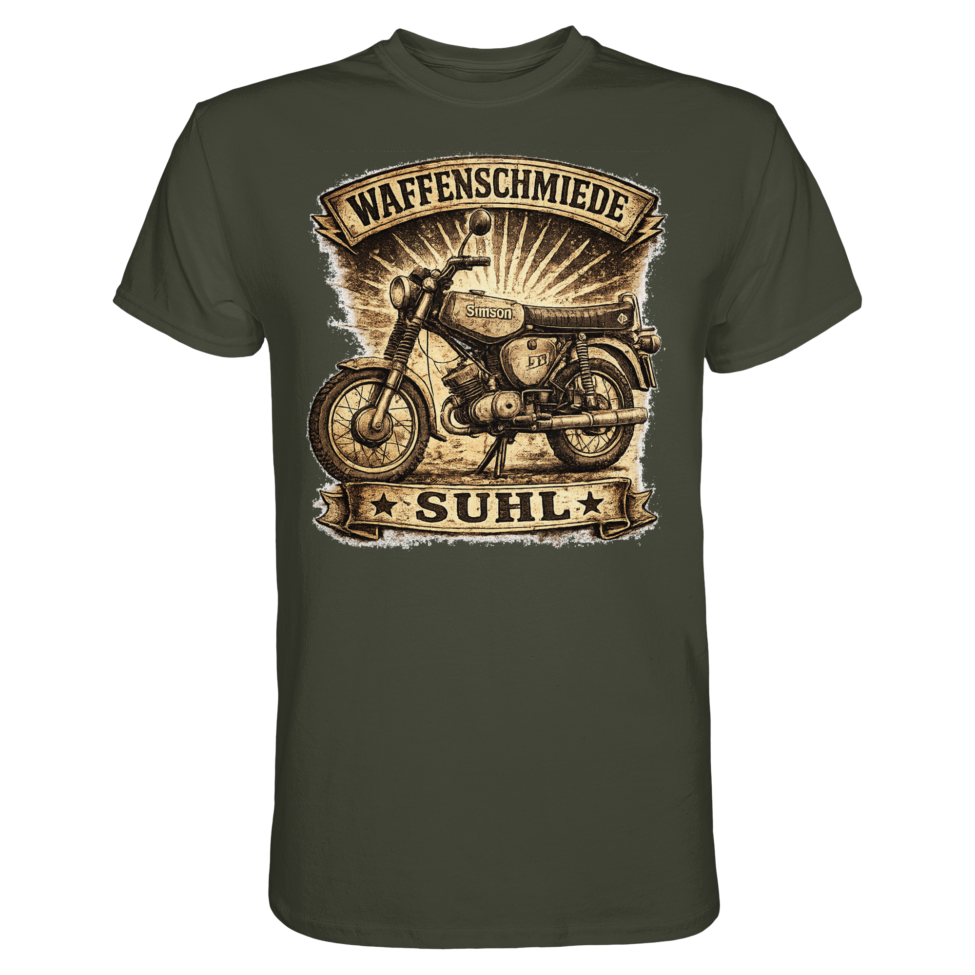 Simson Waffenschmiede Suhl - Premium Shirt