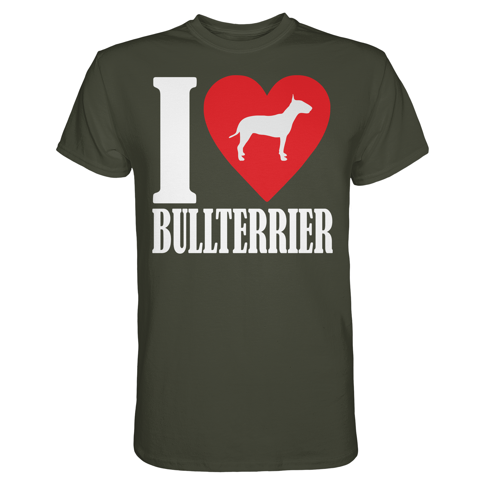 I LOVE BULLTERRIER - Premium Shirt