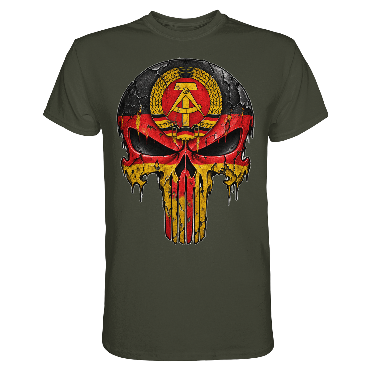 Punisher DDR Ostdeutschland - Premium Shirt