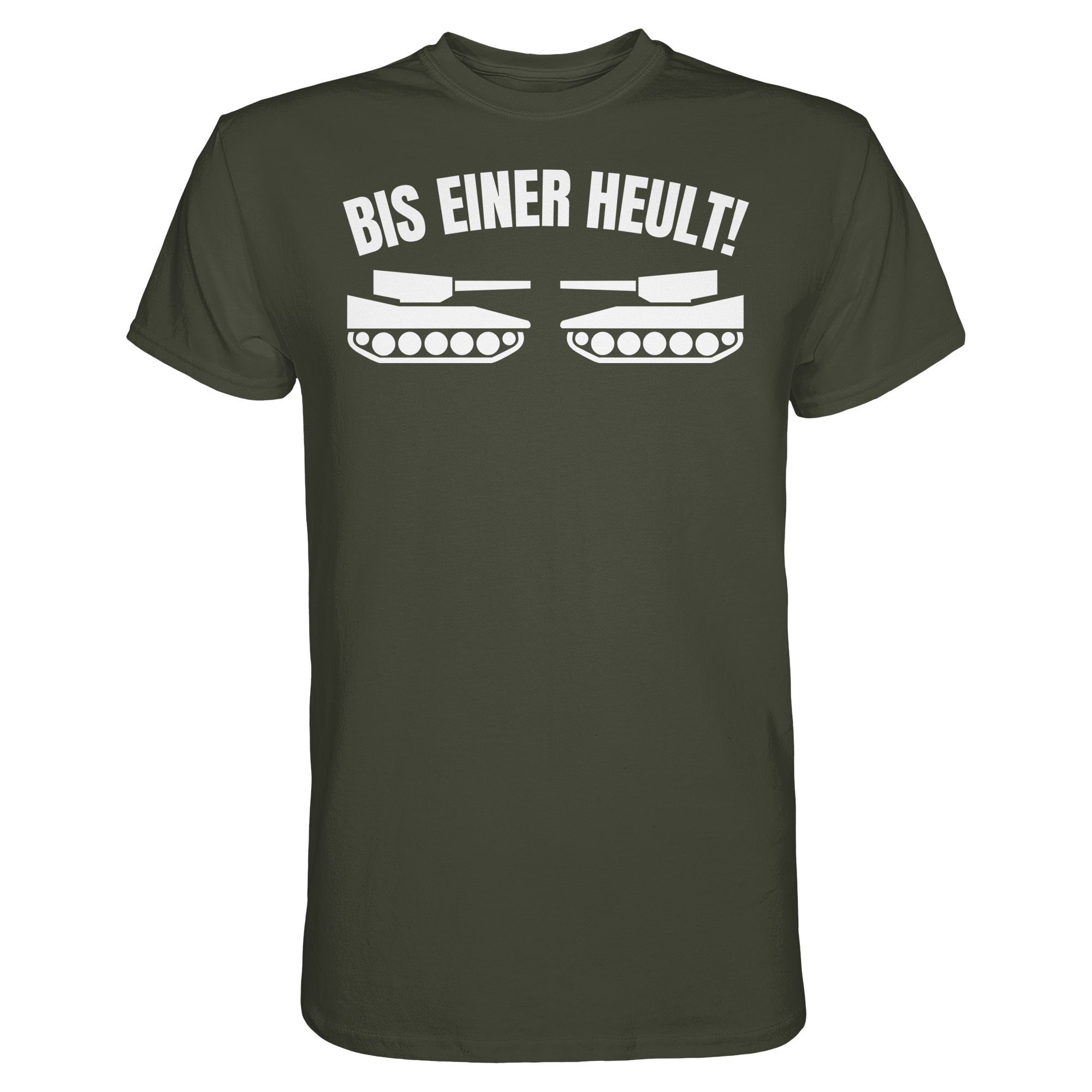 Lustige Sprüche BIS EINER HEULT - Premium Shirt