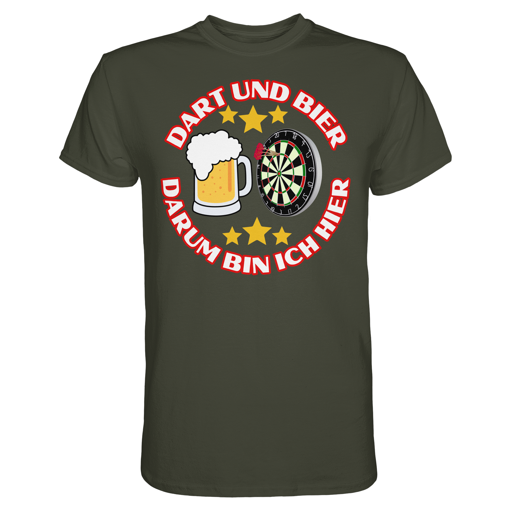 DART UND BIER - Premium Shirt