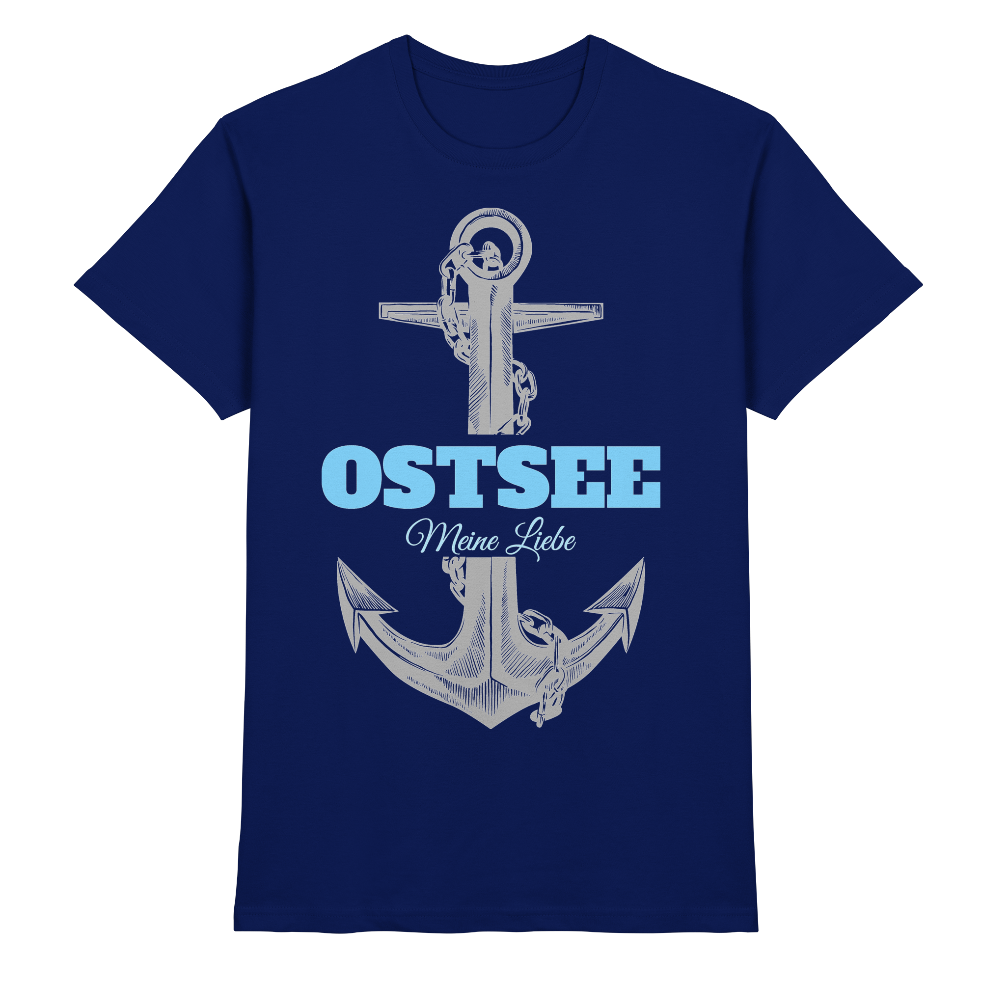 Ostsee Ferien Urlaub Geschenk - Premium Shirt