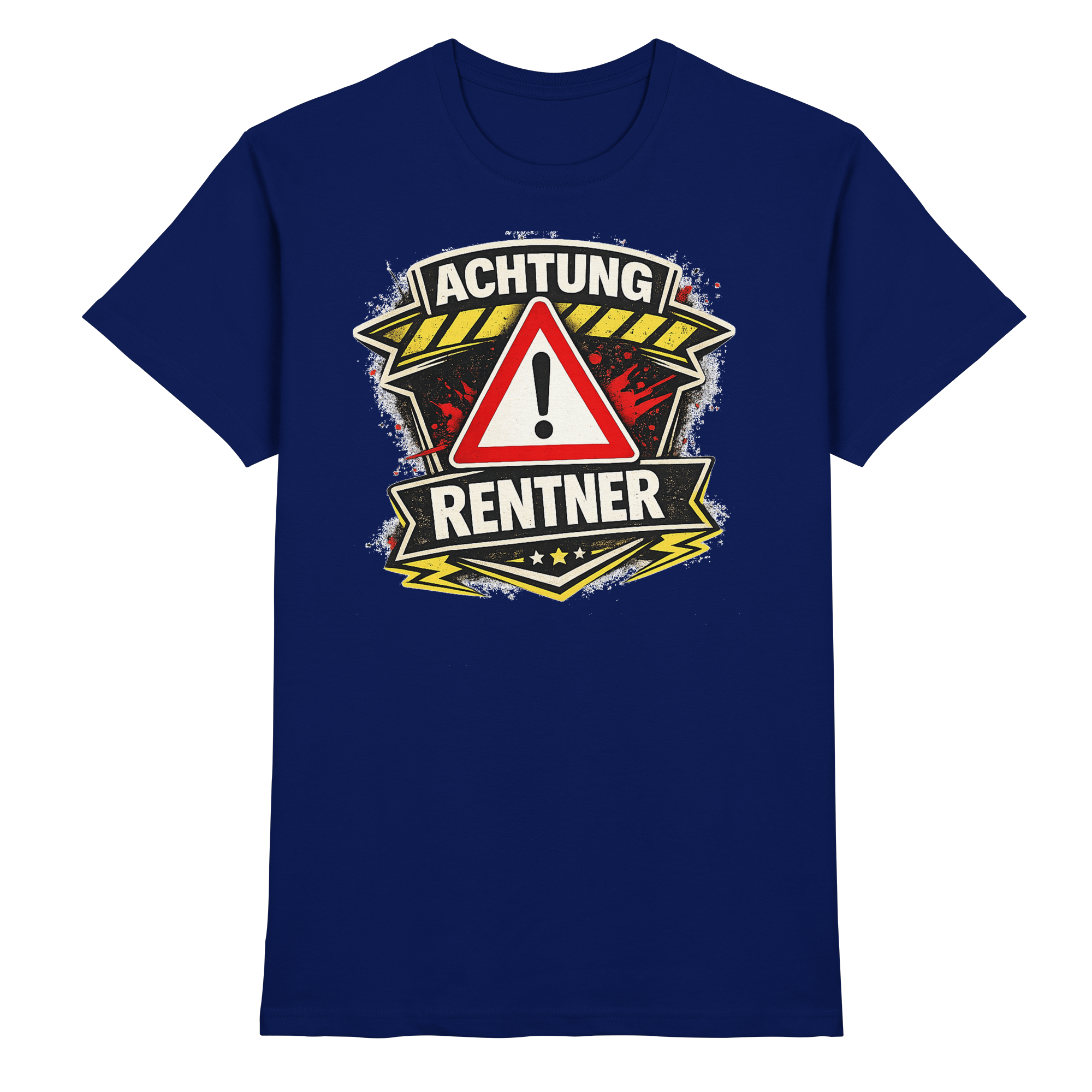ACHTUNG RENTNER Geschenk - Premium Shirt