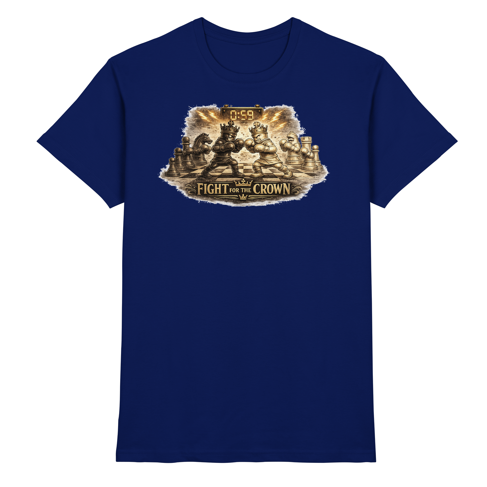 Schach/ FIGHT FOR THE CROWN - Premium Shirt