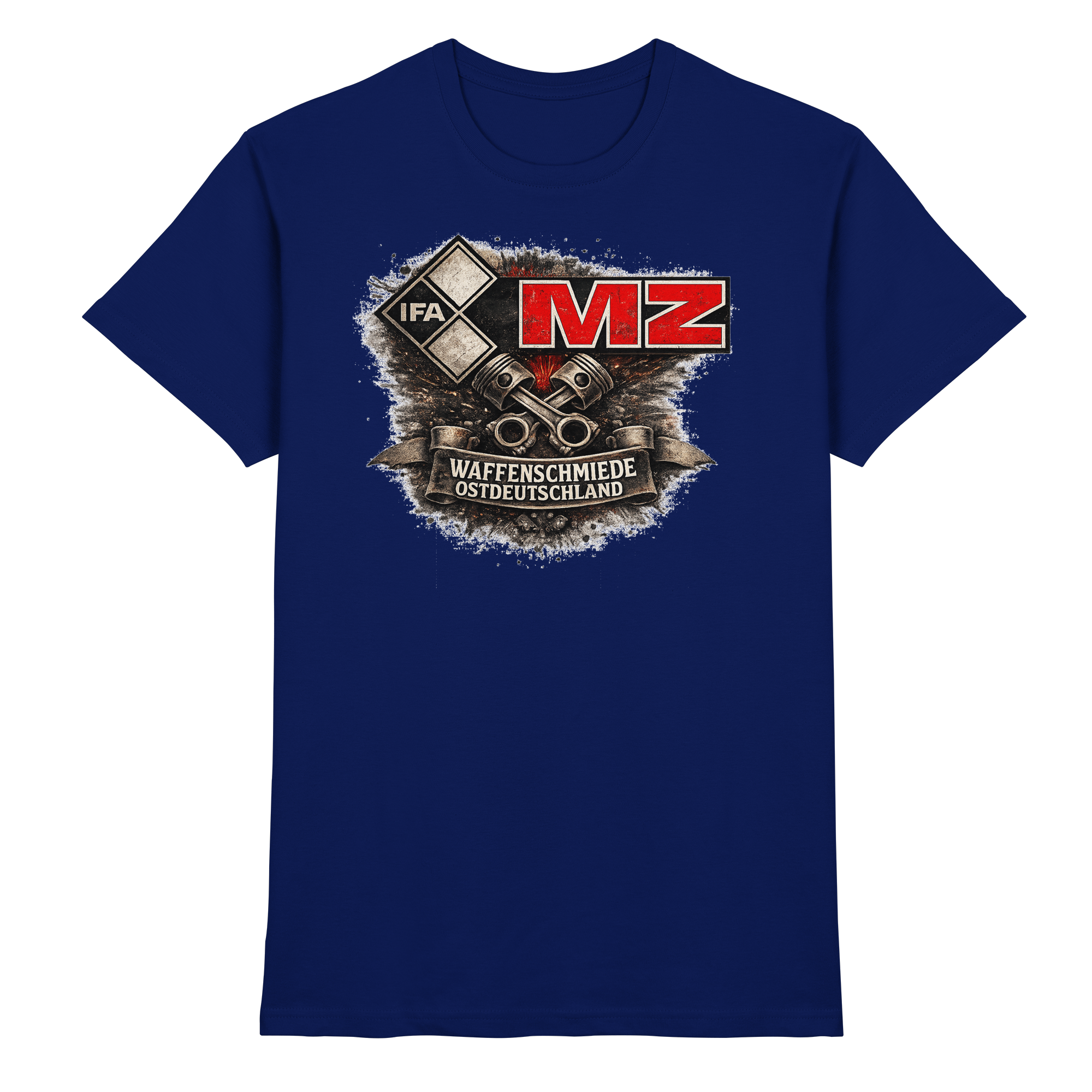 MZ IFA Waffenschmiede Ostdeutschland - Premium Shirt
