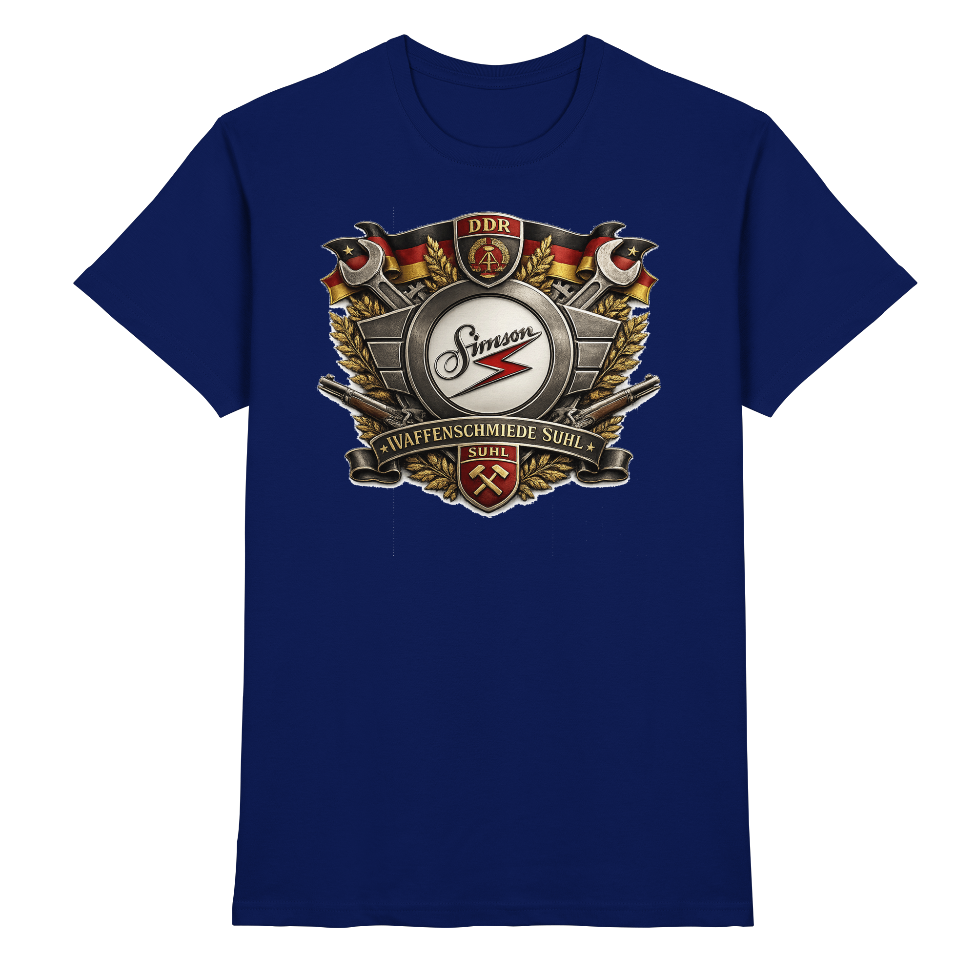 Simson Waffenschmiede Suhl Geschenk - Premium Shirt