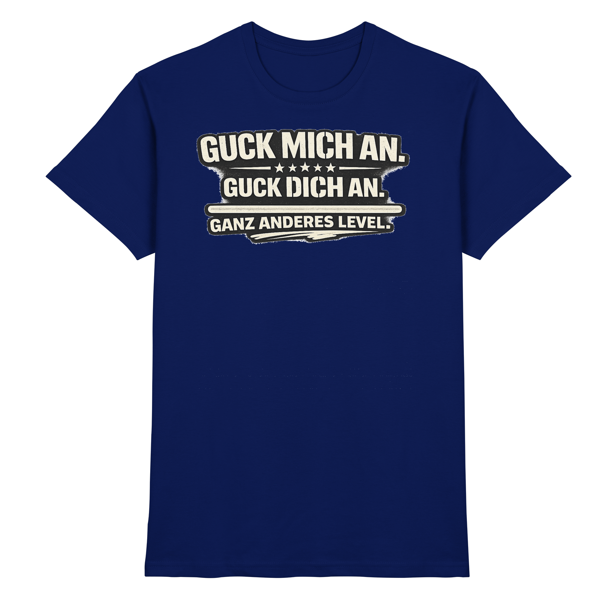Lustige Sprüche GUCK MICH AN  - Premium Shirt