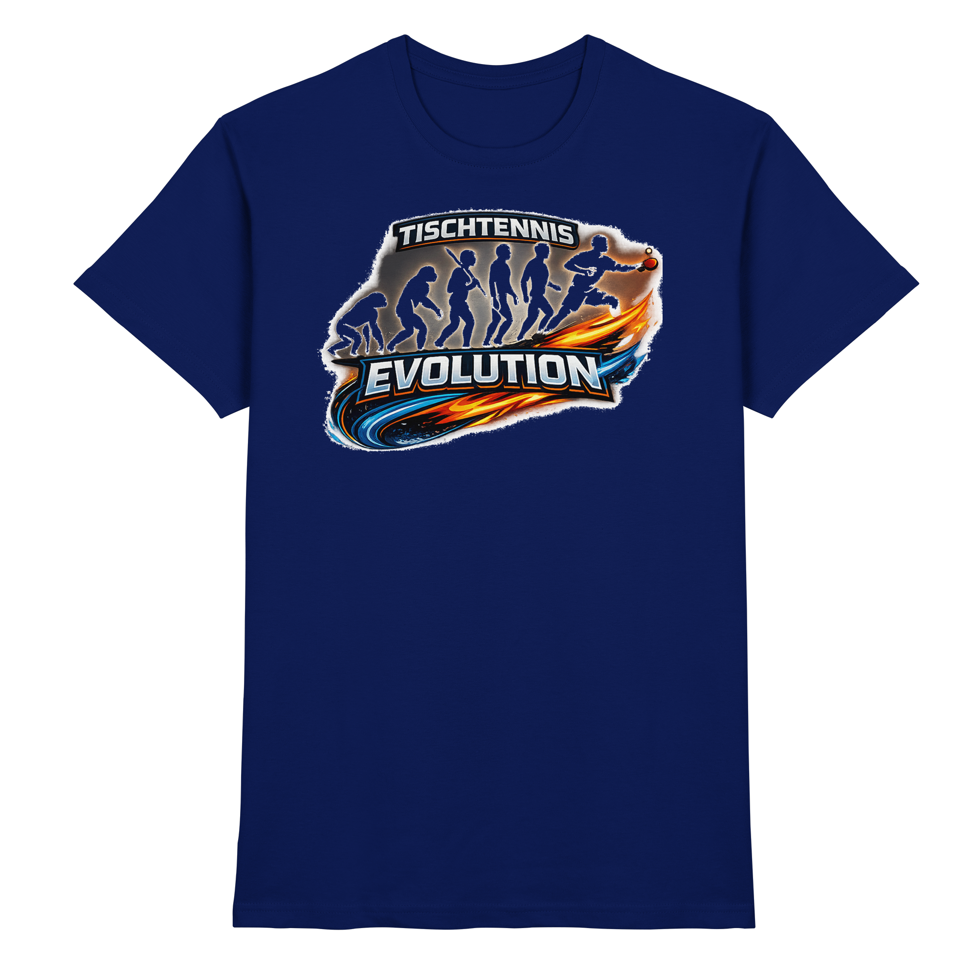 Tischtennis Evolution Sport Geschenk - Premium Shirt