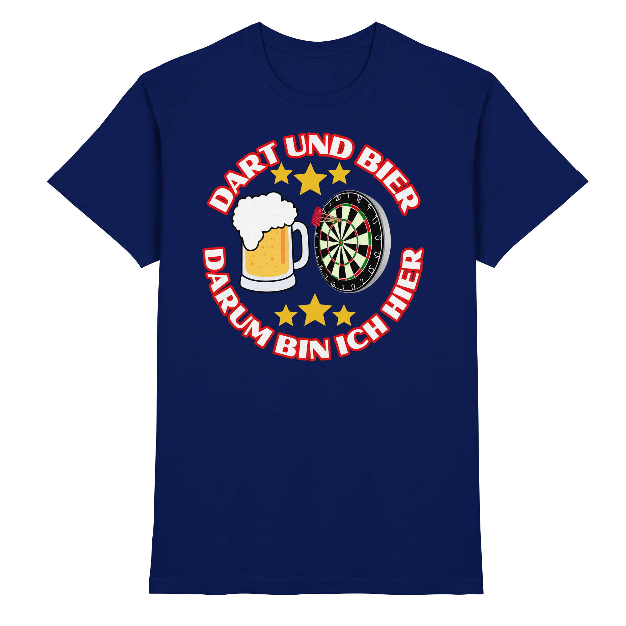 DART UND BIER - Premium Shirt