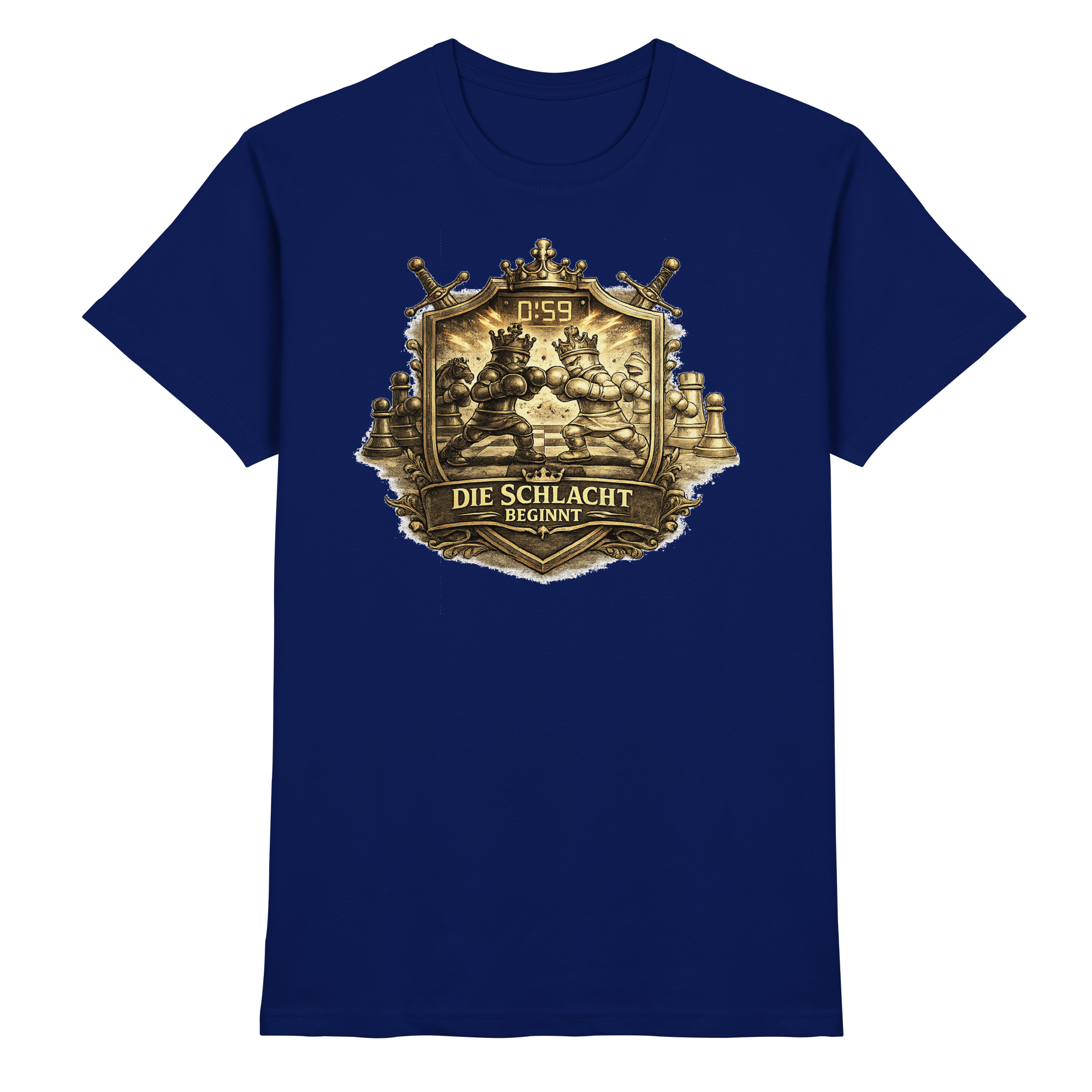 Schach/ DIE SCHLACHT BEGINNT - Premium Shirt