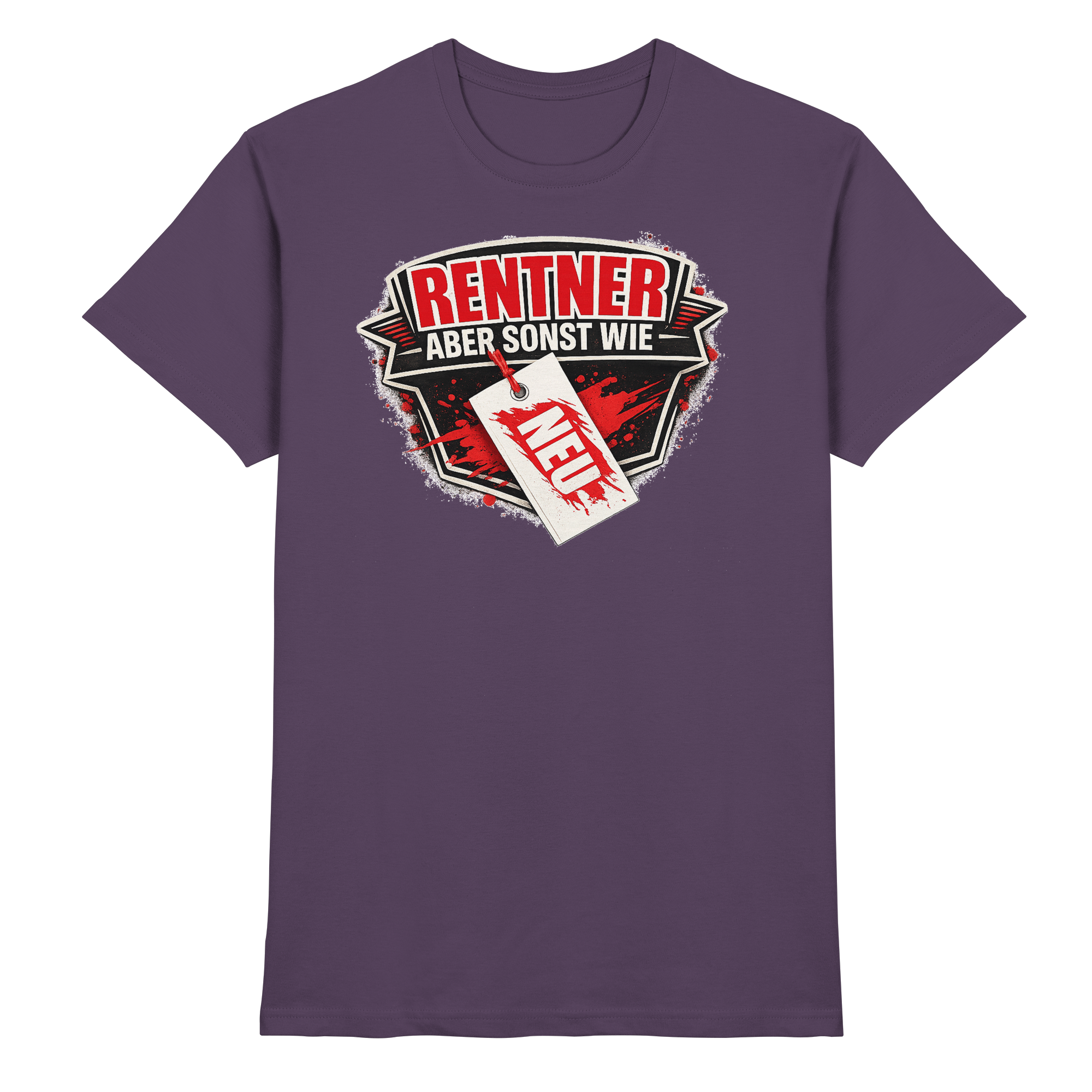 Lustige Sprüche RENTNER ABER SONST WIE NEU - Premium Shirt