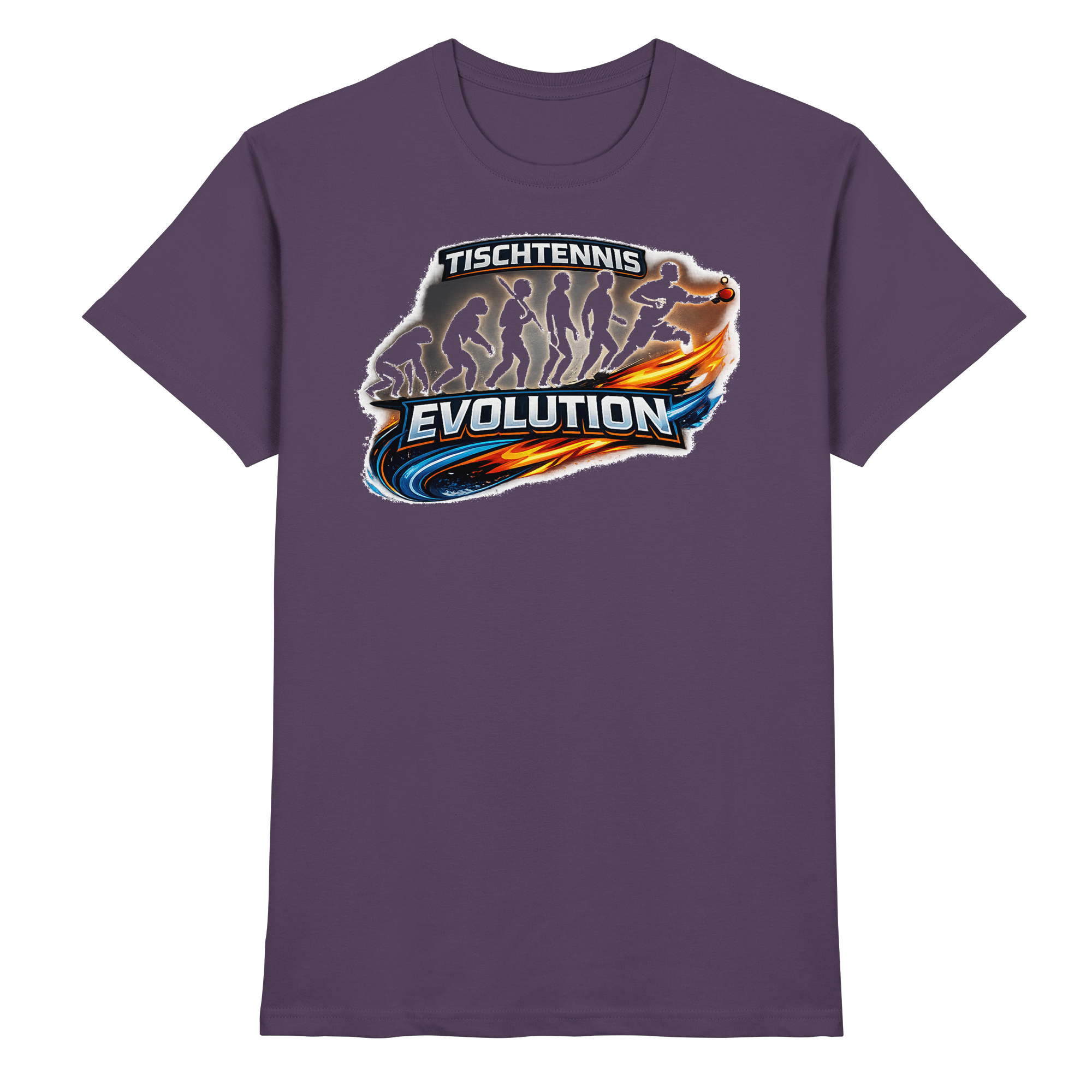 Tischtennis Evolution Sport Geschenk - Premium Shirt