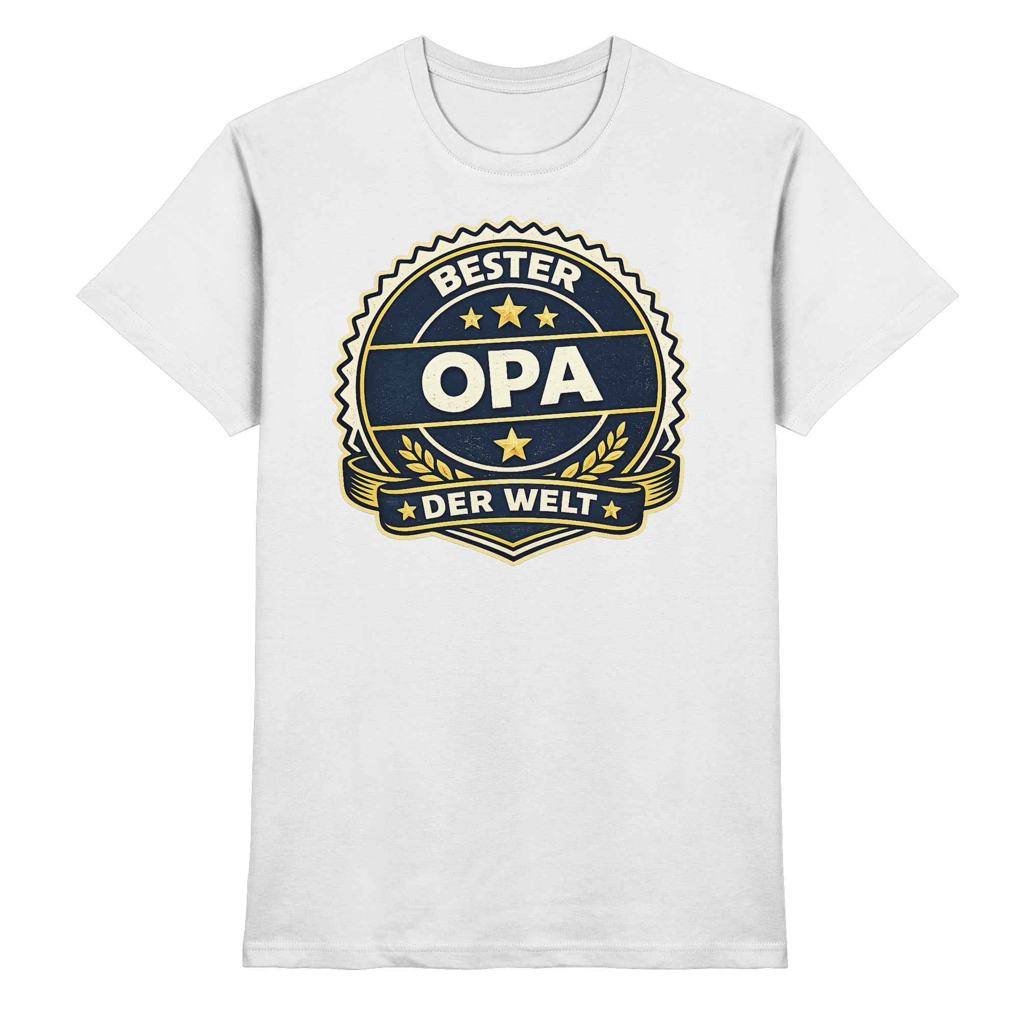 Bester Opa der Welt Fun Geschenk - Premium Shirt