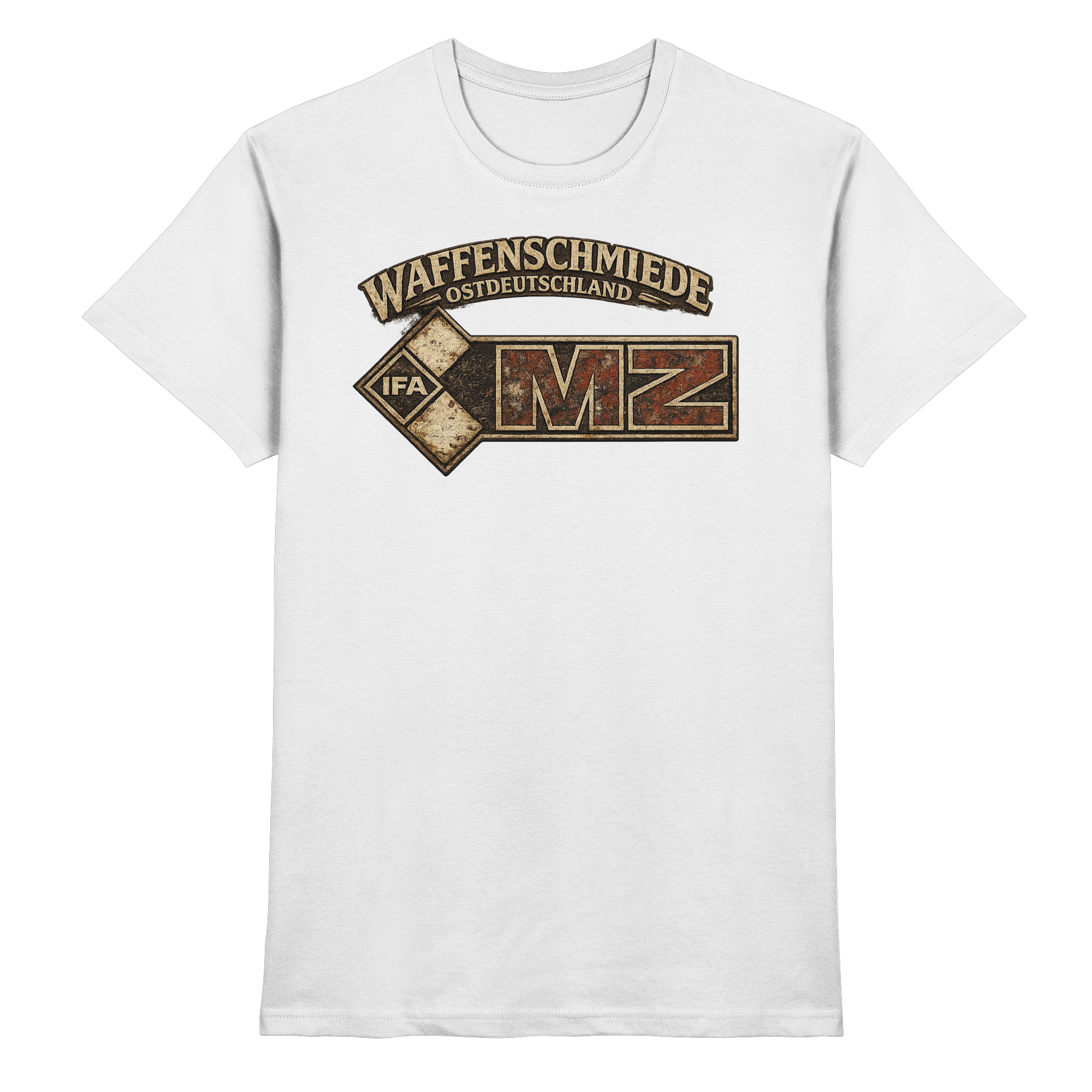 MZ IFA Waffenschmiede Ostdeutschland - Premium Shirt