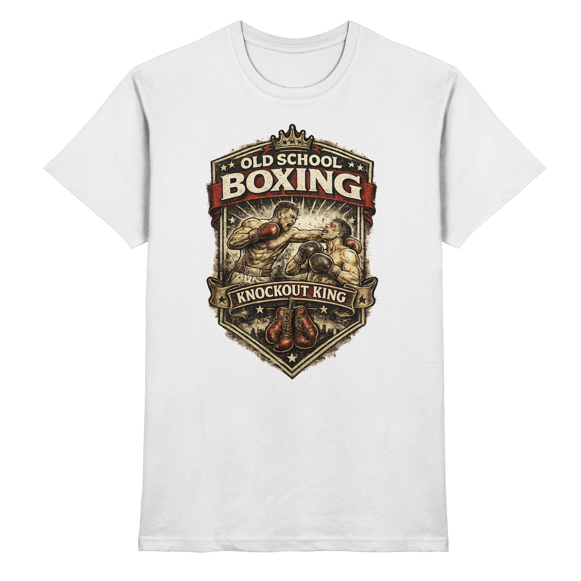 Boxsport OLD SCHOOL BOXING - Premium Shirt