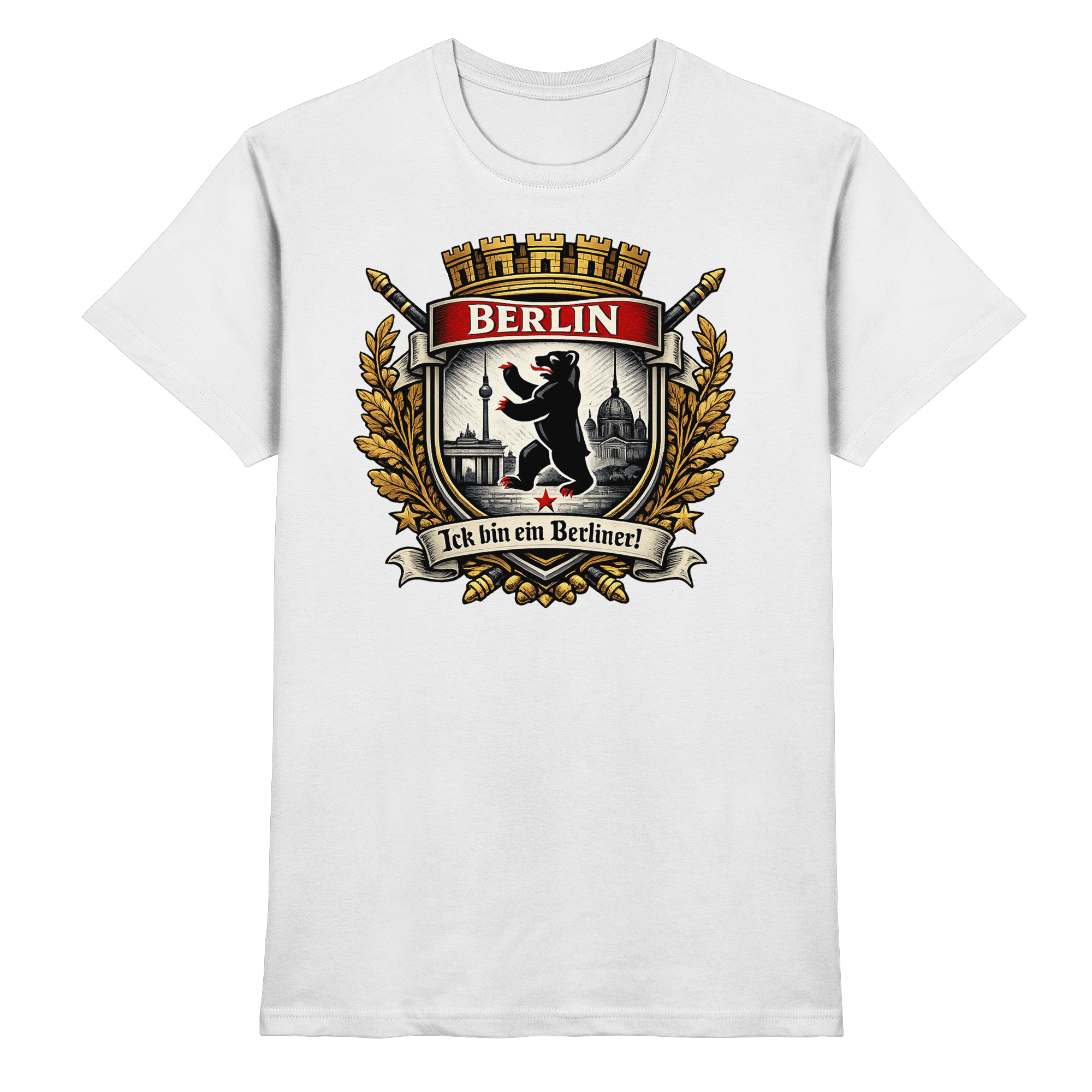 Berlin Ick bin ein Berliner - Premium Shirt