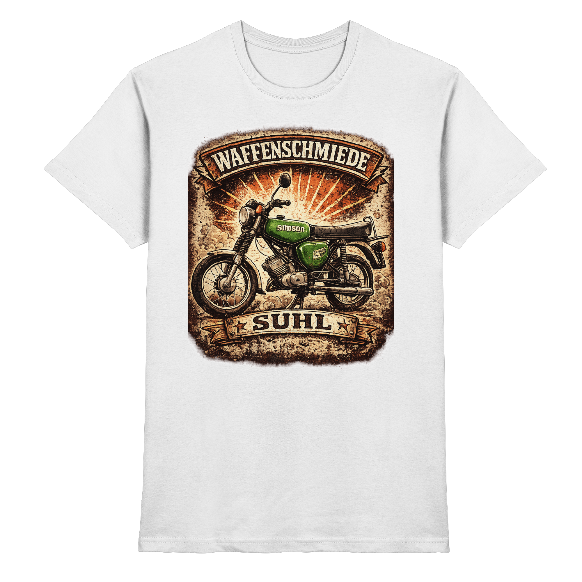 Simson Waffenschmiede Suhl - Premium Shirt