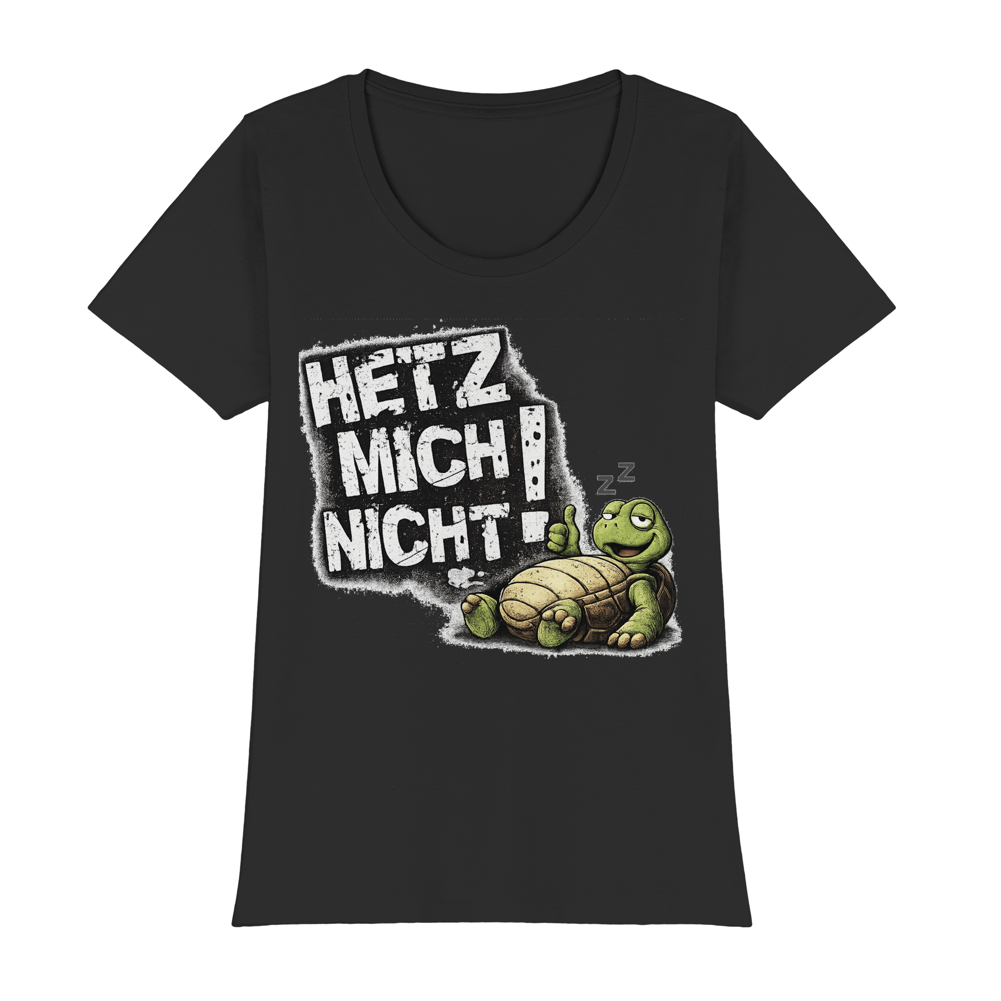Lustige Sprüche HETZ MICH NICHT - Frauen Premium Classic T-Shirt