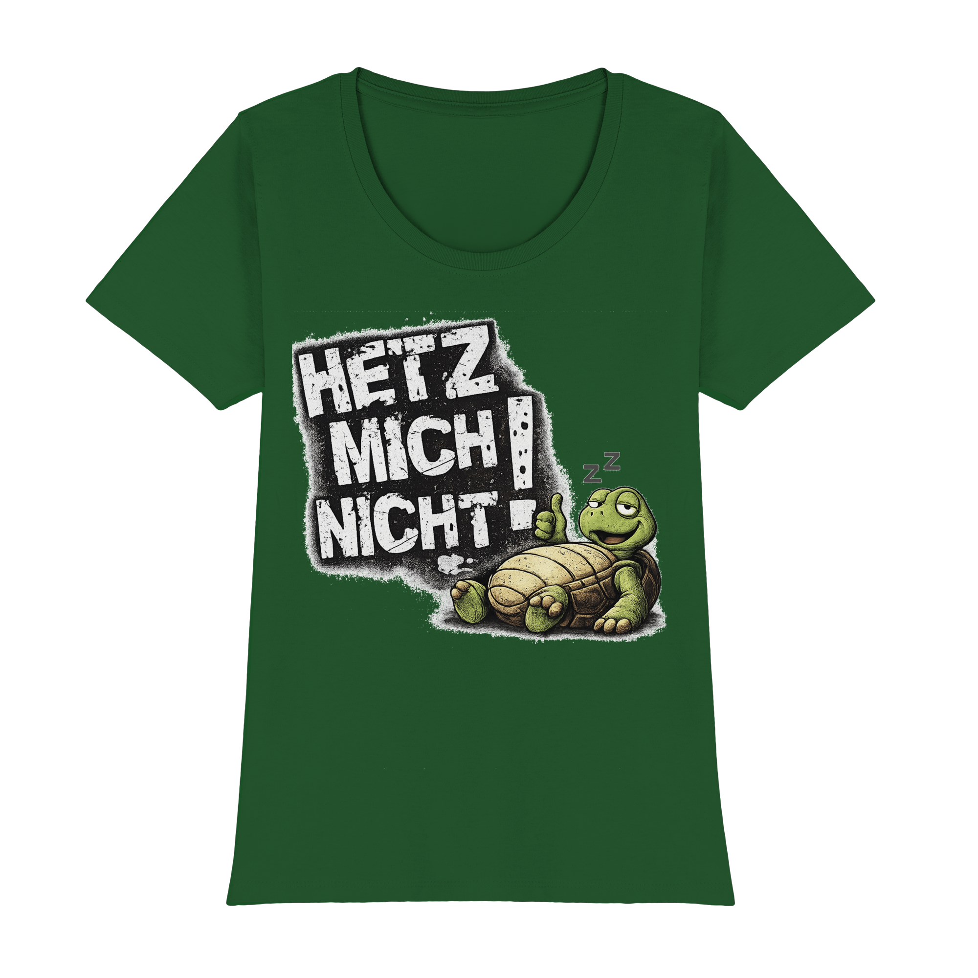 Lustige Sprüche HETZ MICH NICHT - Frauen Premium Classic T-Shirt