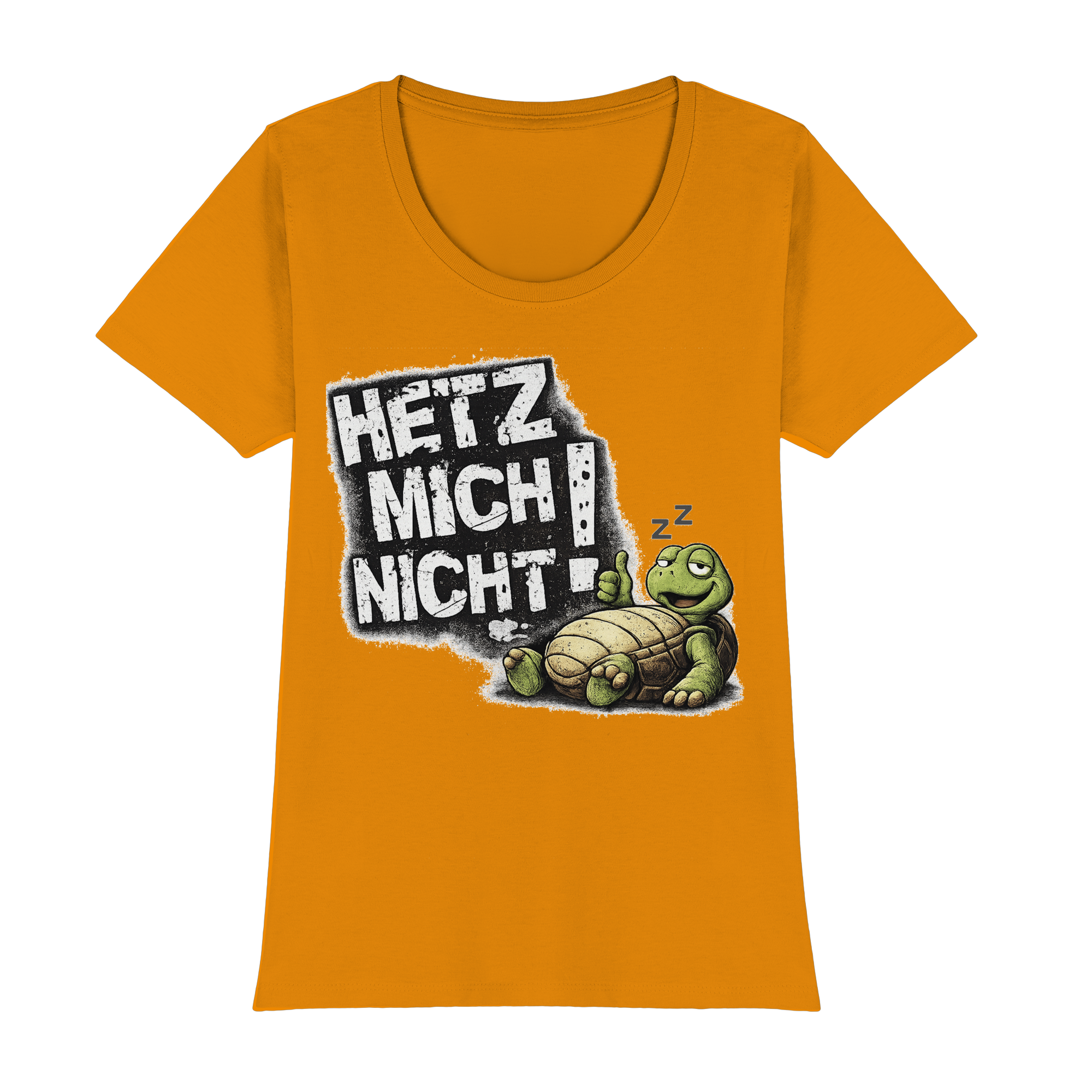 Lustige Sprüche HETZ MICH NICHT - Frauen Premium Classic T-Shirt