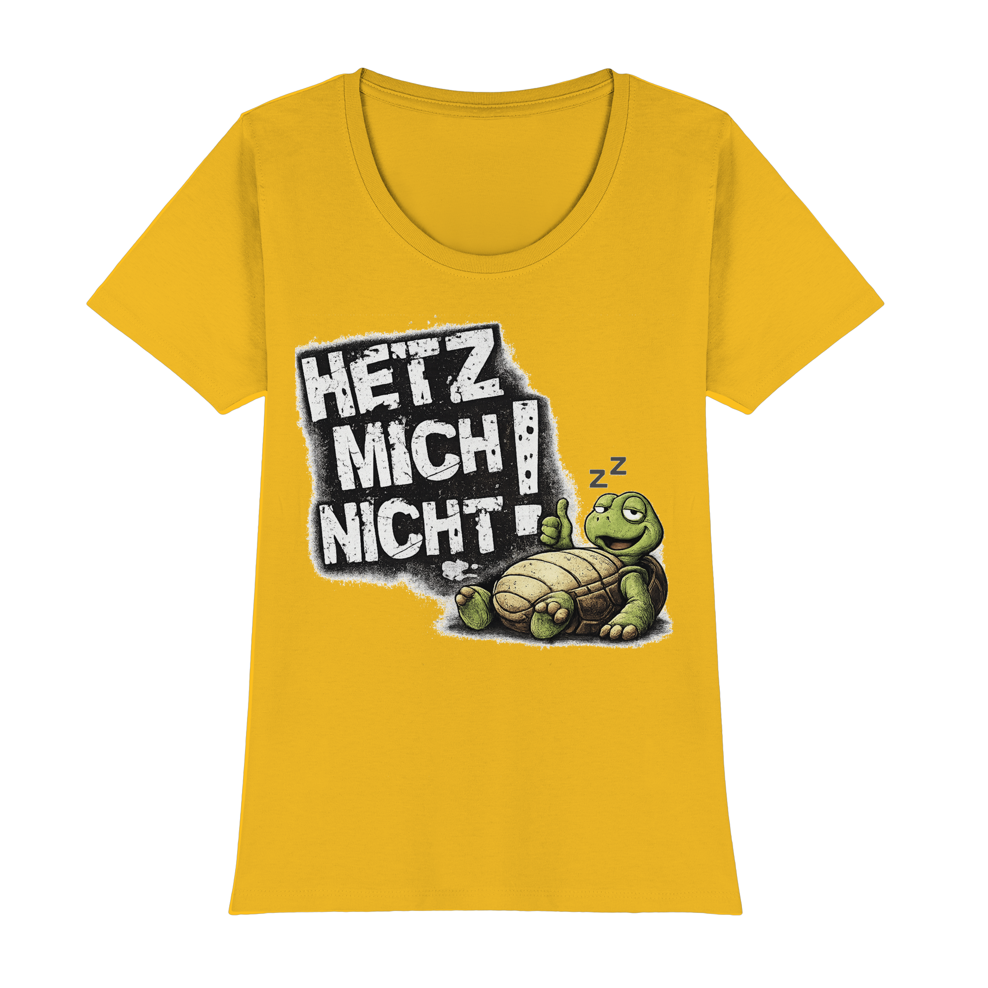 Lustige Sprüche HETZ MICH NICHT - Frauen Premium Classic T-Shirt