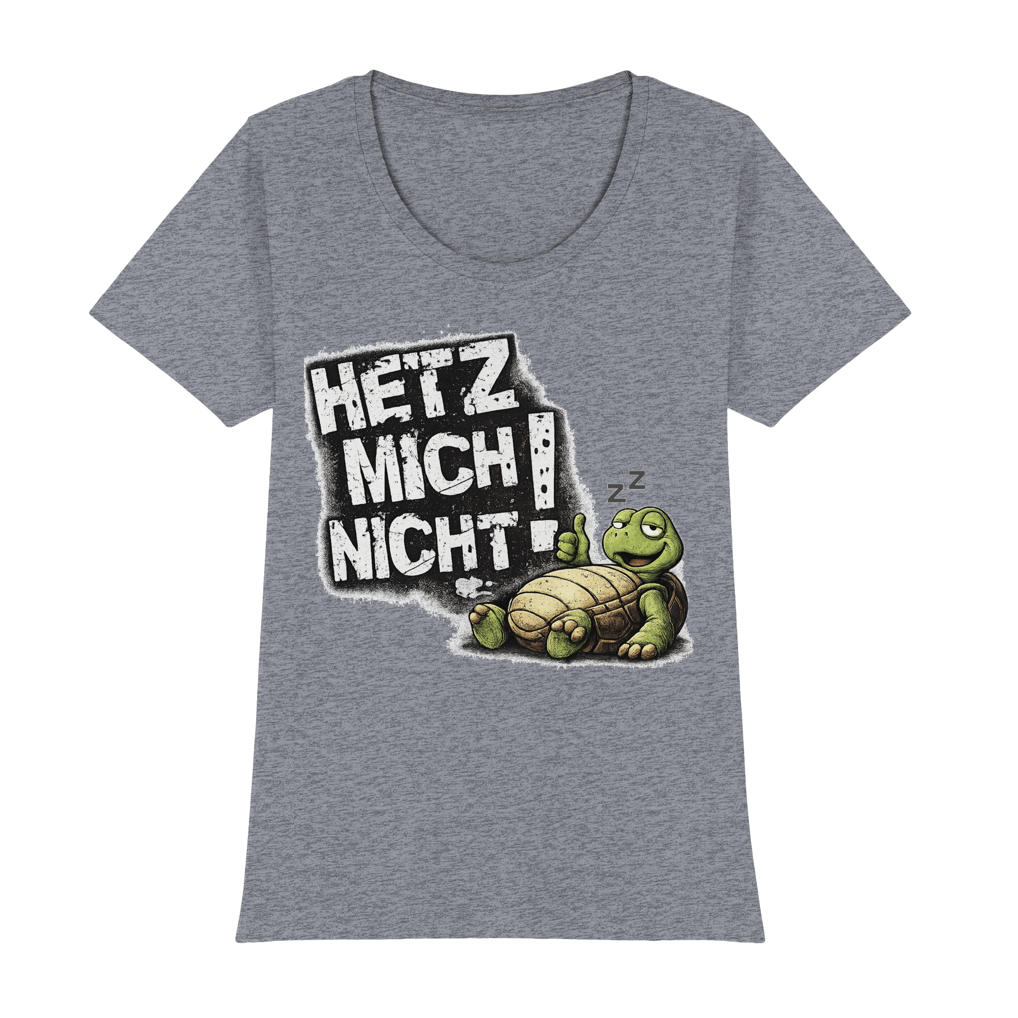 Lustige Sprüche HETZ MICH NICHT - Frauen Premium Classic T-Shirt