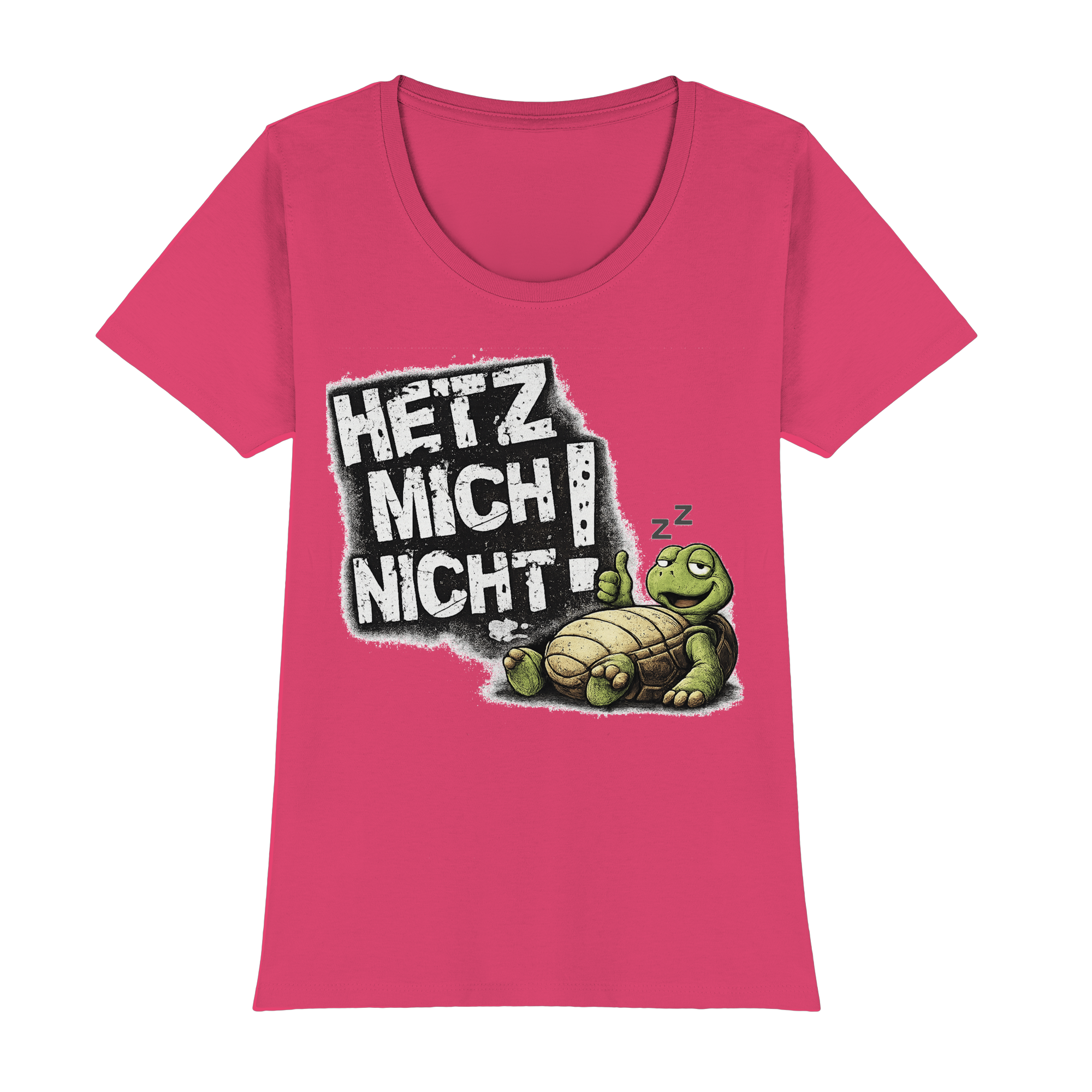 Lustige Sprüche HETZ MICH NICHT - Frauen Premium Classic T-Shirt