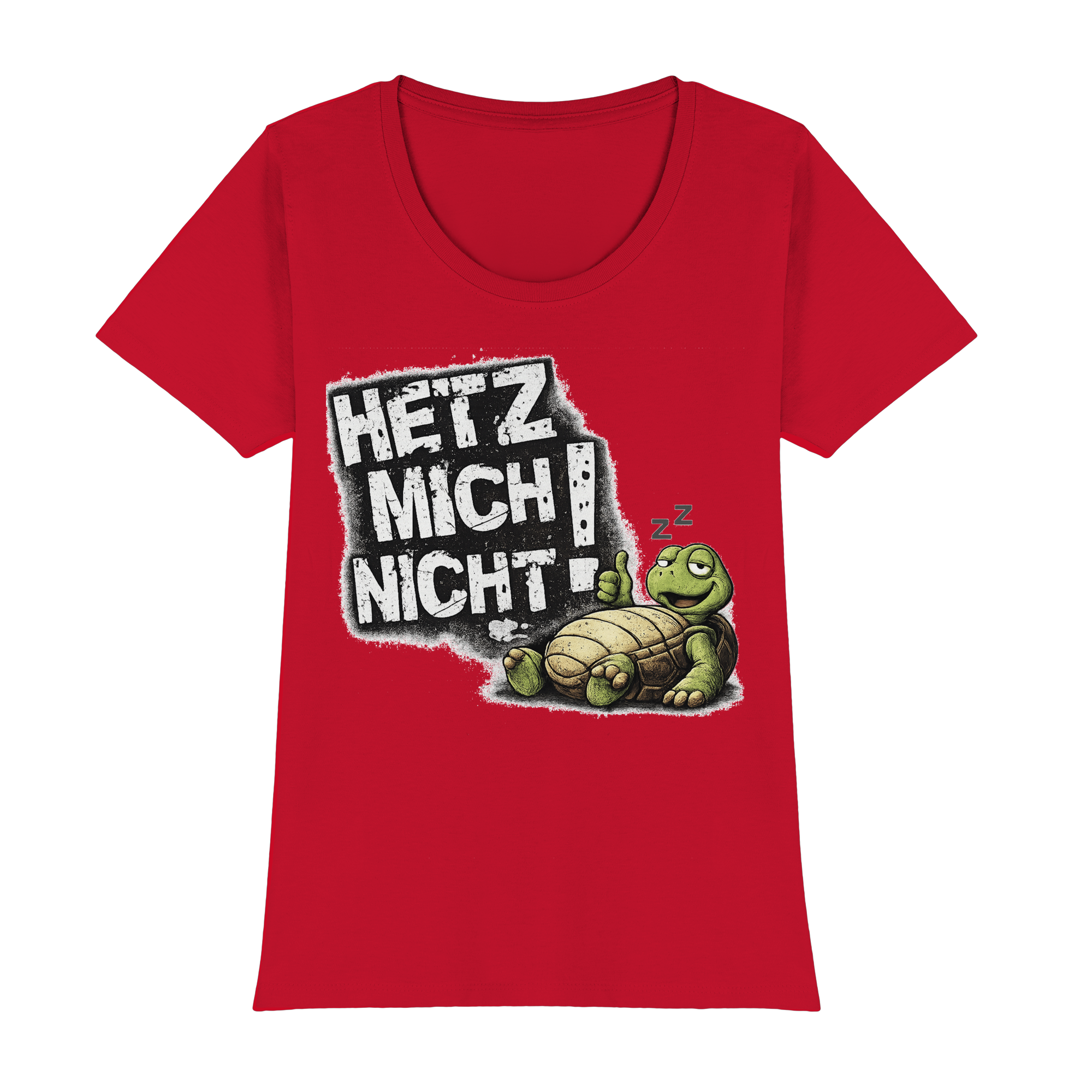 Lustige Sprüche HETZ MICH NICHT - Frauen Premium Classic T-Shirt
