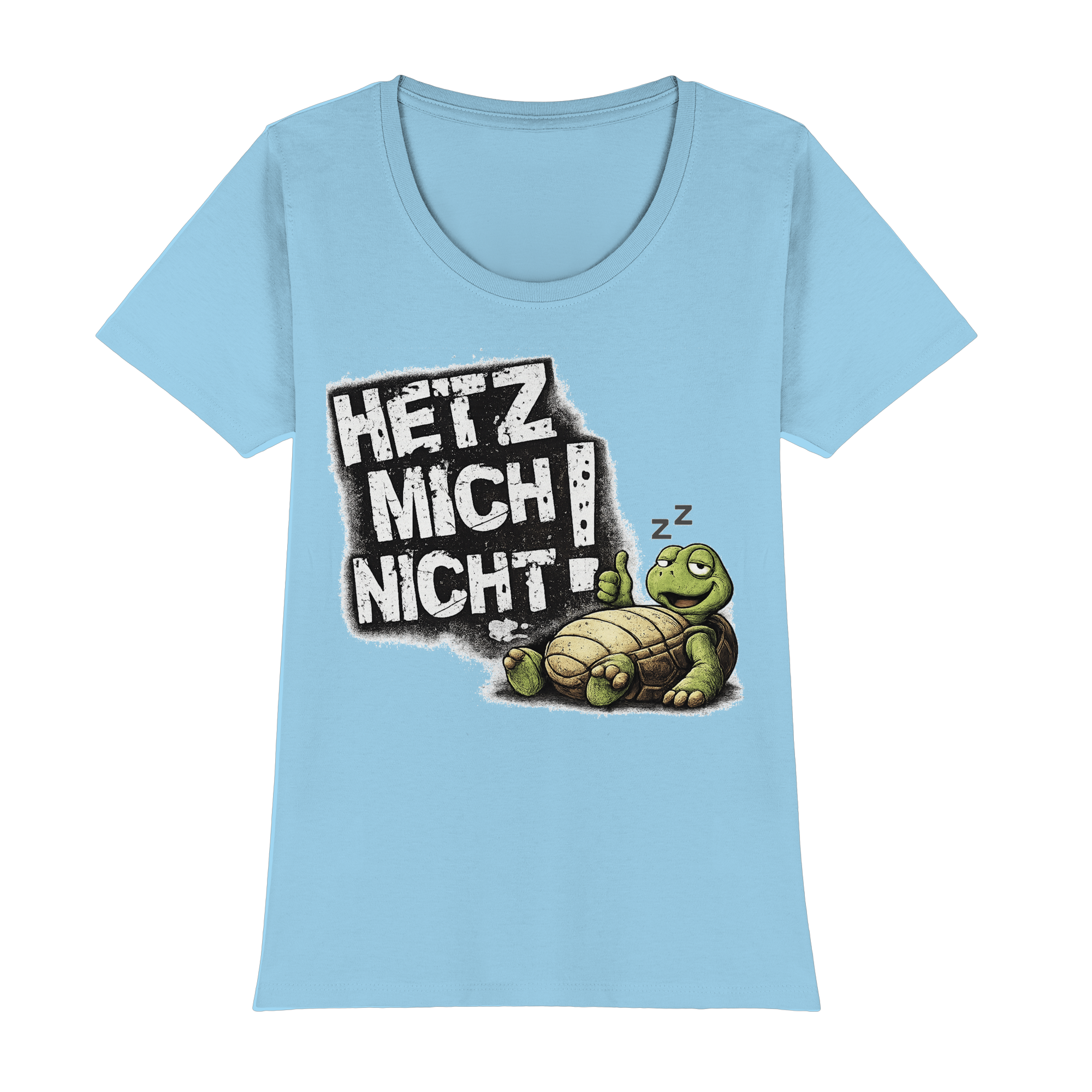 Lustige Sprüche HETZ MICH NICHT - Frauen Premium Classic T-Shirt