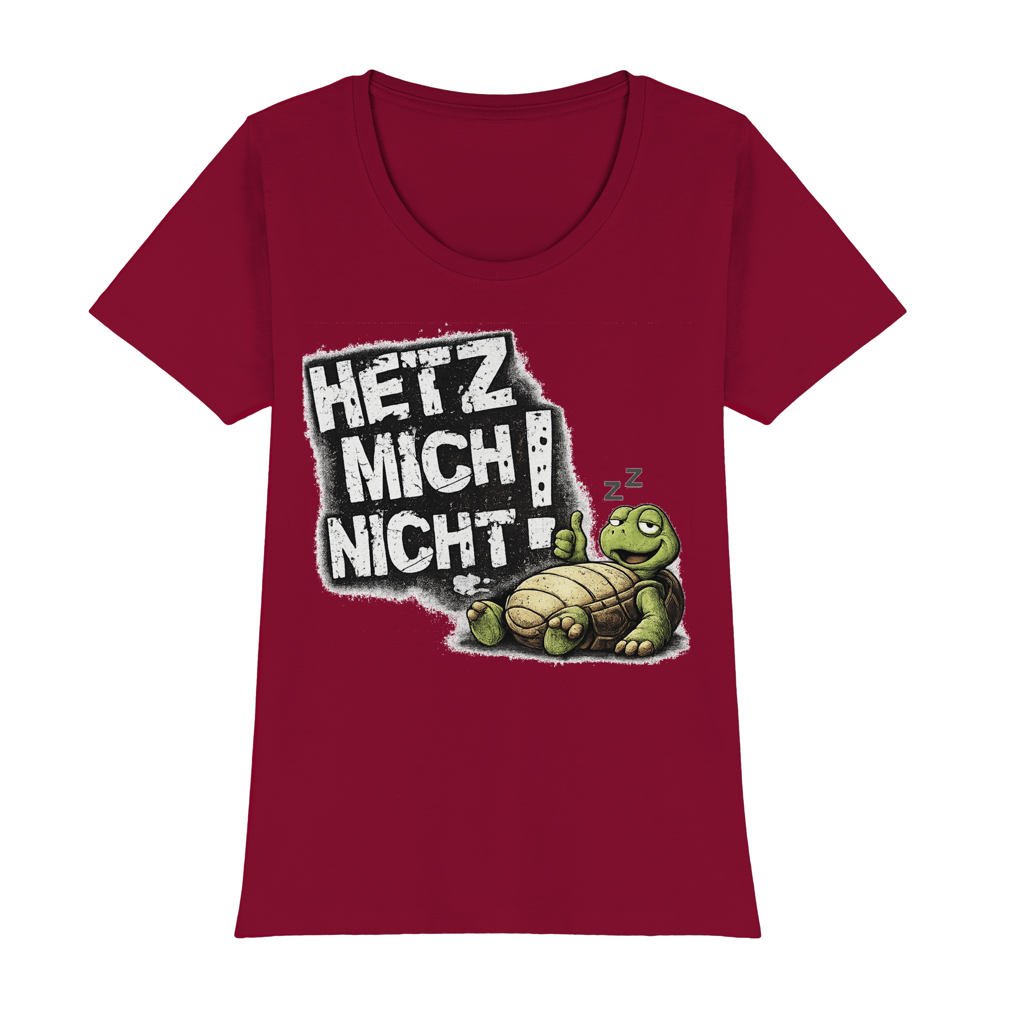 Lustige Sprüche HETZ MICH NICHT - Frauen Premium Classic T-Shirt